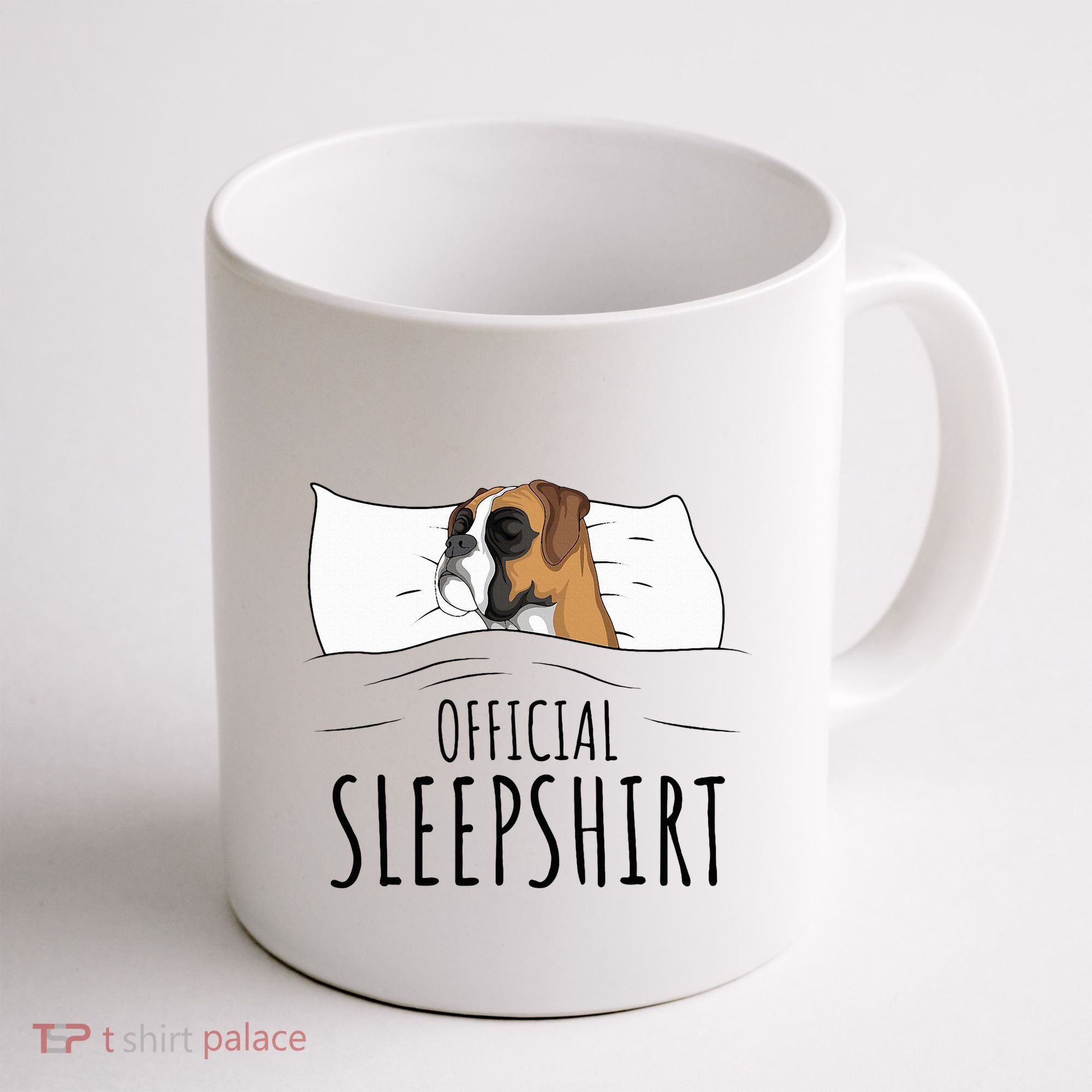 Boxer Dog Sleepshirt Coffee Mug