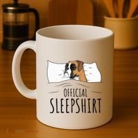 Boxer Dog Sleepshirt Coffee Mug thumb 4