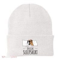 Boxer Dog Sleepshirt Beanie thumb 0
