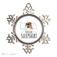 Boxer Dog Sleepshirt Ornament thumb 0