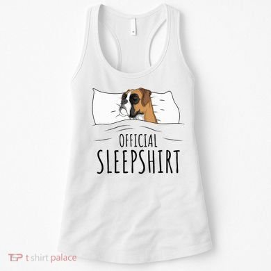 Boxer Dog Sleepshirt Women's Tank Top