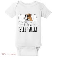 Boxer Dog Sleepshirt Baby Bodysuit thumb 0