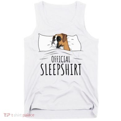 Boxer Dog Sleepshirt Tank Top