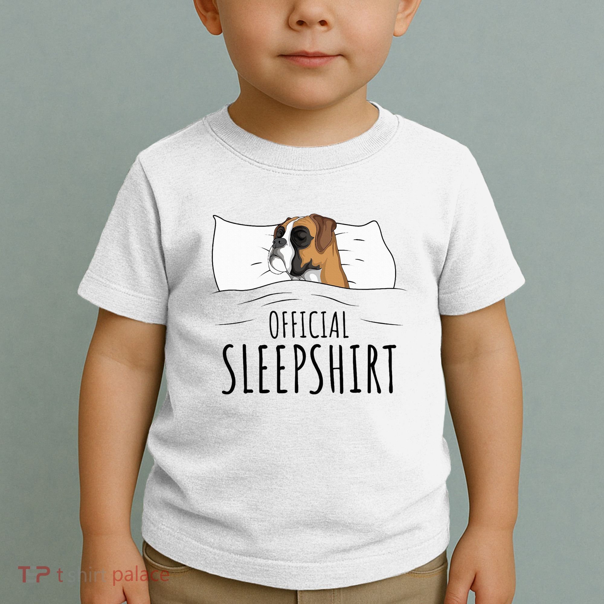 Boxer Dog Sleepshirt Toddler T-Shirt
