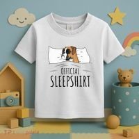 Boxer Dog Sleepshirt Toddler T-Shirt thumb 3