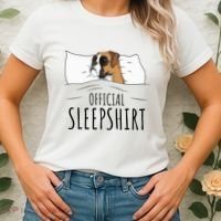 Boxer Dog Sleepshirt Women's T-Shirt thumb 2
