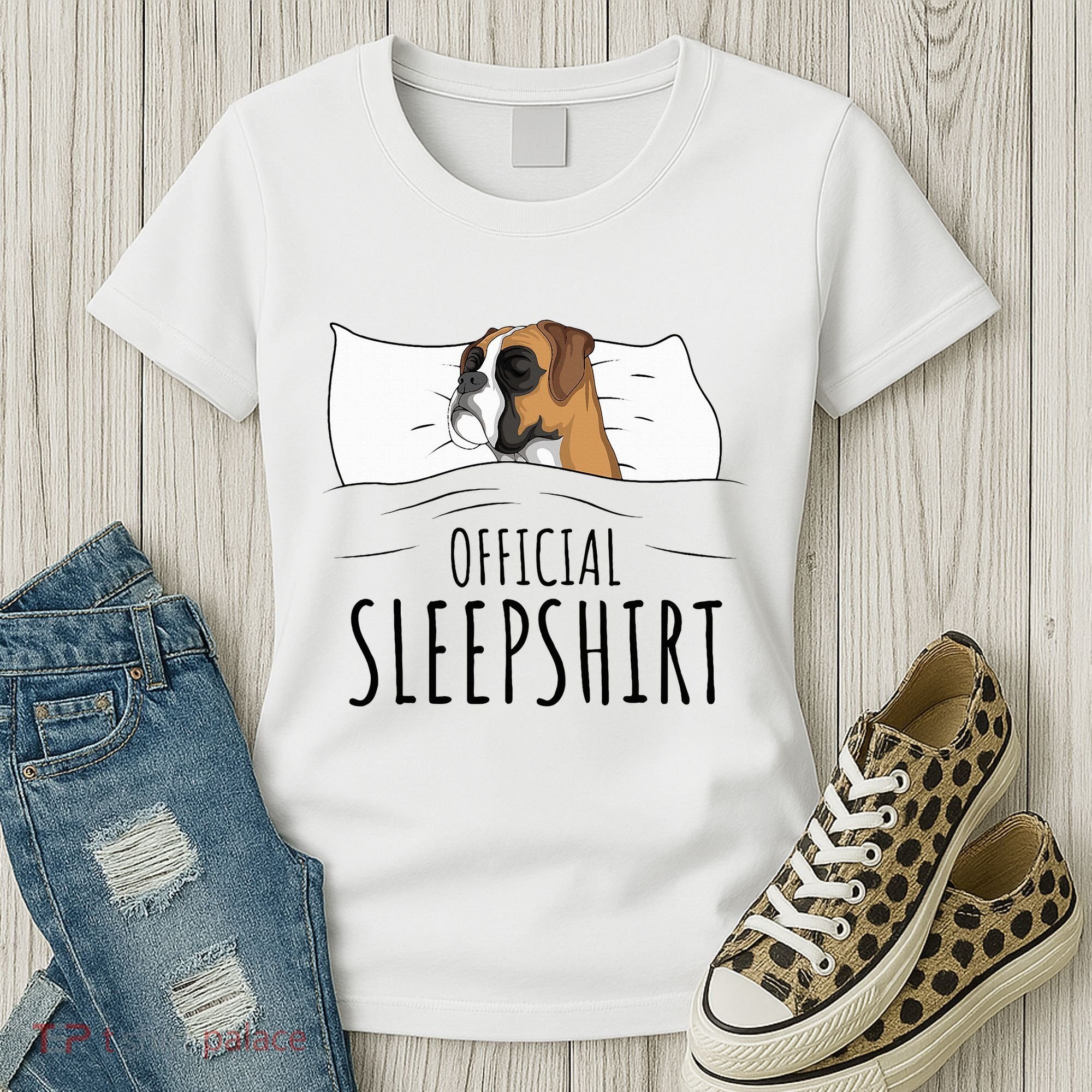Boxer Dog Sleepshirt Women's T-Shirt