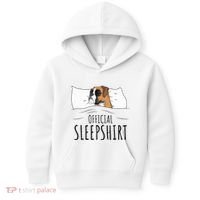 Boxer Dog Sleepshirt Kids Hoodie thumb 0