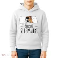 Boxer Dog Sleepshirt Kids Hoodie thumb 4