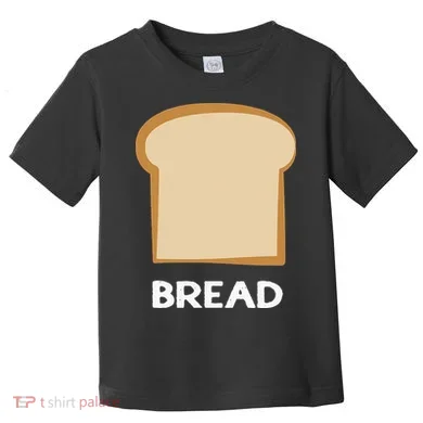 Bread Design Slice Of Bread Toddler T-Shirt