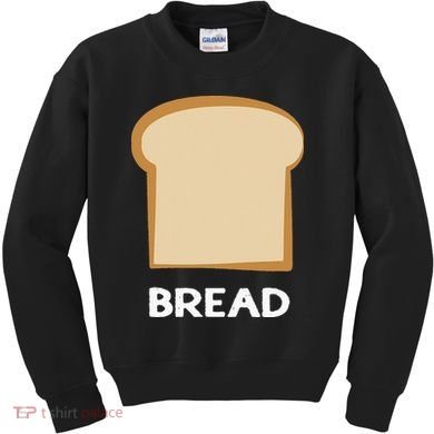 Bread Design Slice Of Bread Kids Sweatshirt