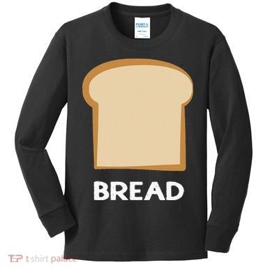Bread Design Slice Of Bread Kids Long Sleeve Shirt