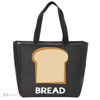 Bread Design Slice Of Bread Tote Bag