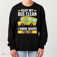 Bus Driver School Traffic Stops Women's Sweatshirt thumb 0