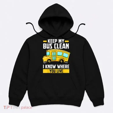 Bus Driver School Traffic Stops Hoodie