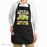 Bus Driver School Traffic Stops Apron thumb 2