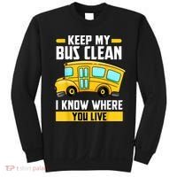Bus Driver School Traffic Stops Sweatshirt thumb 0