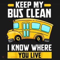 Bus Driver School Traffic Stops T-Shirt thumb 7