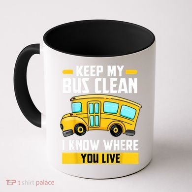 Bus Driver School Traffic Stops Coffee Mug