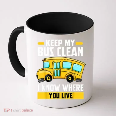 Bus Driver School Traffic Stops Coffee Mug