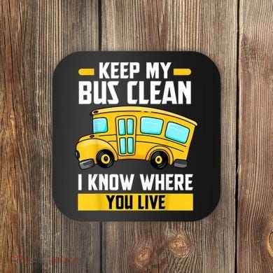 Bus Driver School Traffic Stops Coaster