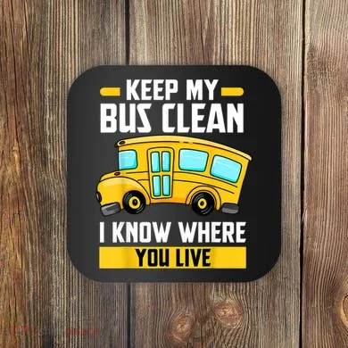 Bus Driver School Traffic Stops Coaster