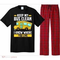 Bus Driver School Traffic Stops Pajama Set thumb 0