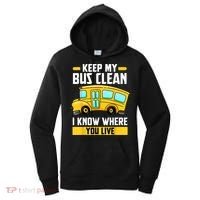 Bus Driver School Traffic Stops Women's Hoodie thumb 0
