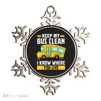Bus Driver School Traffic Stops Ornament thumb 0