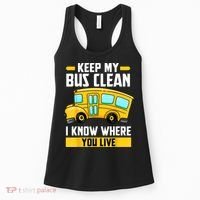Bus Driver School Traffic Stops Women's Tank Top thumb 0