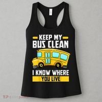 Bus Driver School Traffic Stops Women's Tank Top thumb 3