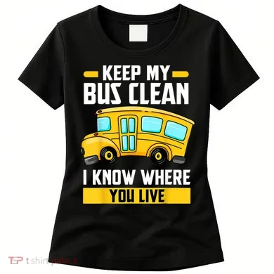 Bus Driver School Traffic Stops Women's T-Shirt