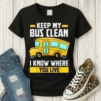 Bus Driver School Traffic Stops Women's T-Shirt thumb 3