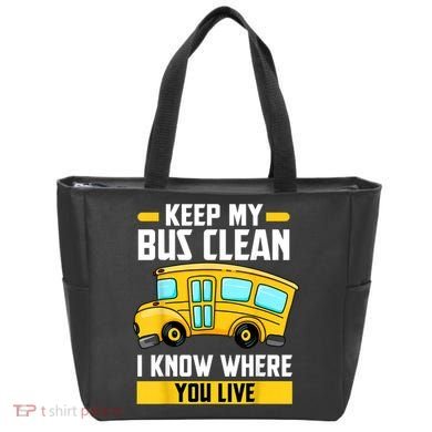 Bus Driver School Traffic Stops Tote Bag