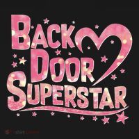 Back Door Superstar Meme Pink Glitter Polo thumb 3