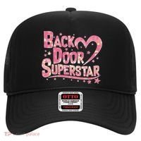 Back Door Superstar Meme Pink Glitter Hat thumb 0