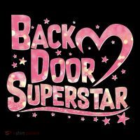 Back Door Superstar Meme Pink Glitter Visor thumb 3