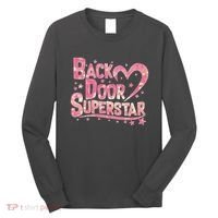 Back Door Superstar Meme Pink Glitter Long Sleeve Shirt thumb 0