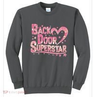 Back Door Superstar Meme Pink Glitter Sweatshirt thumb 0