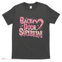 Back Door Superstar Meme Pink Glitter T-Shirt thumb 0