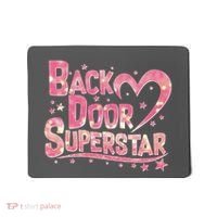Back Door Superstar Meme Pink Glitter Mousepad thumb 0