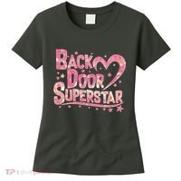 Back Door Superstar Meme Pink Glitter Women's T-Shirt thumb 0