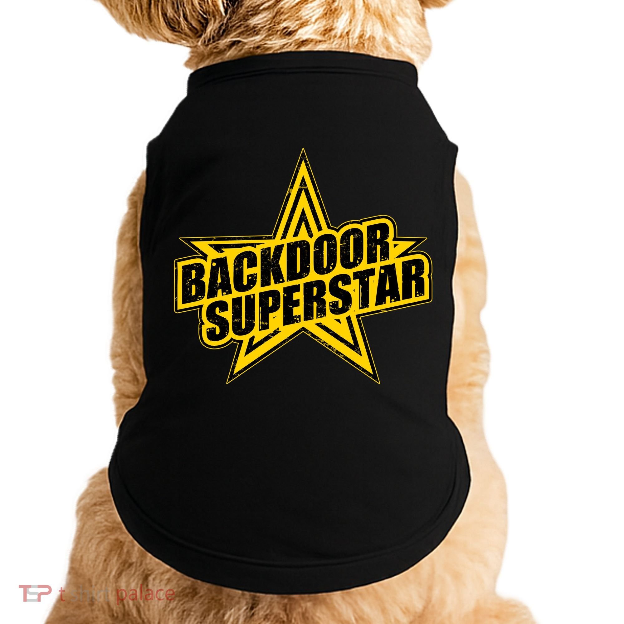 Back Door Superstar Meme Doggie Tank