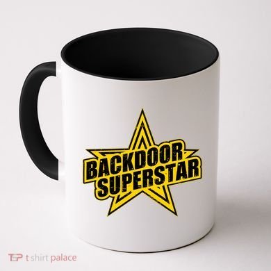Back Door Superstar Meme Coffee Mug