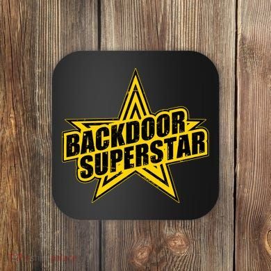 Back Door Superstar Meme Coaster