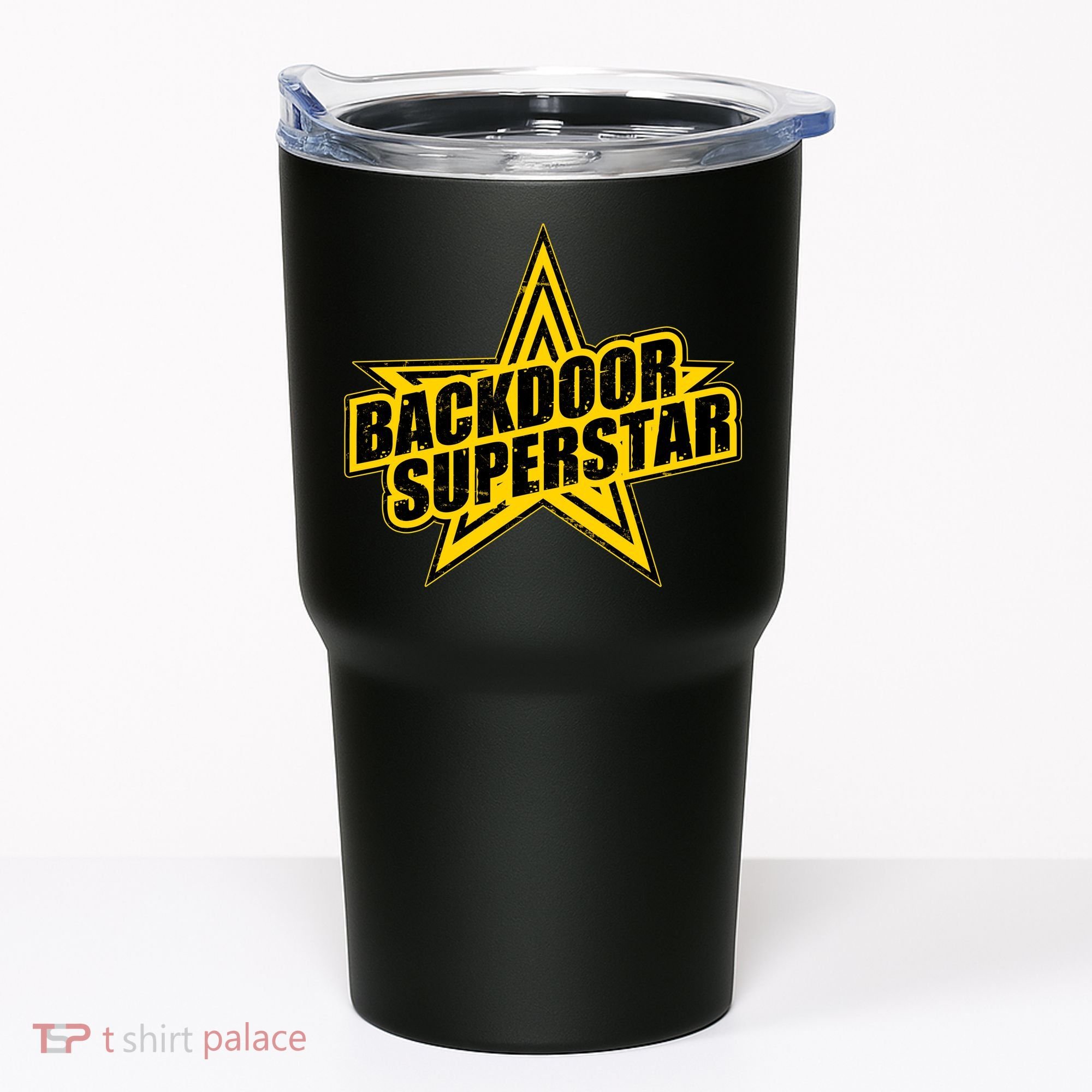 Back Door Superstar Meme Tumbler