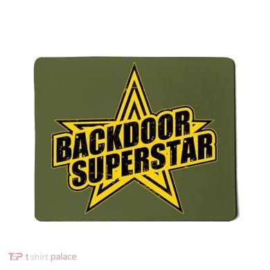 Back Door Superstar Meme Mousepad