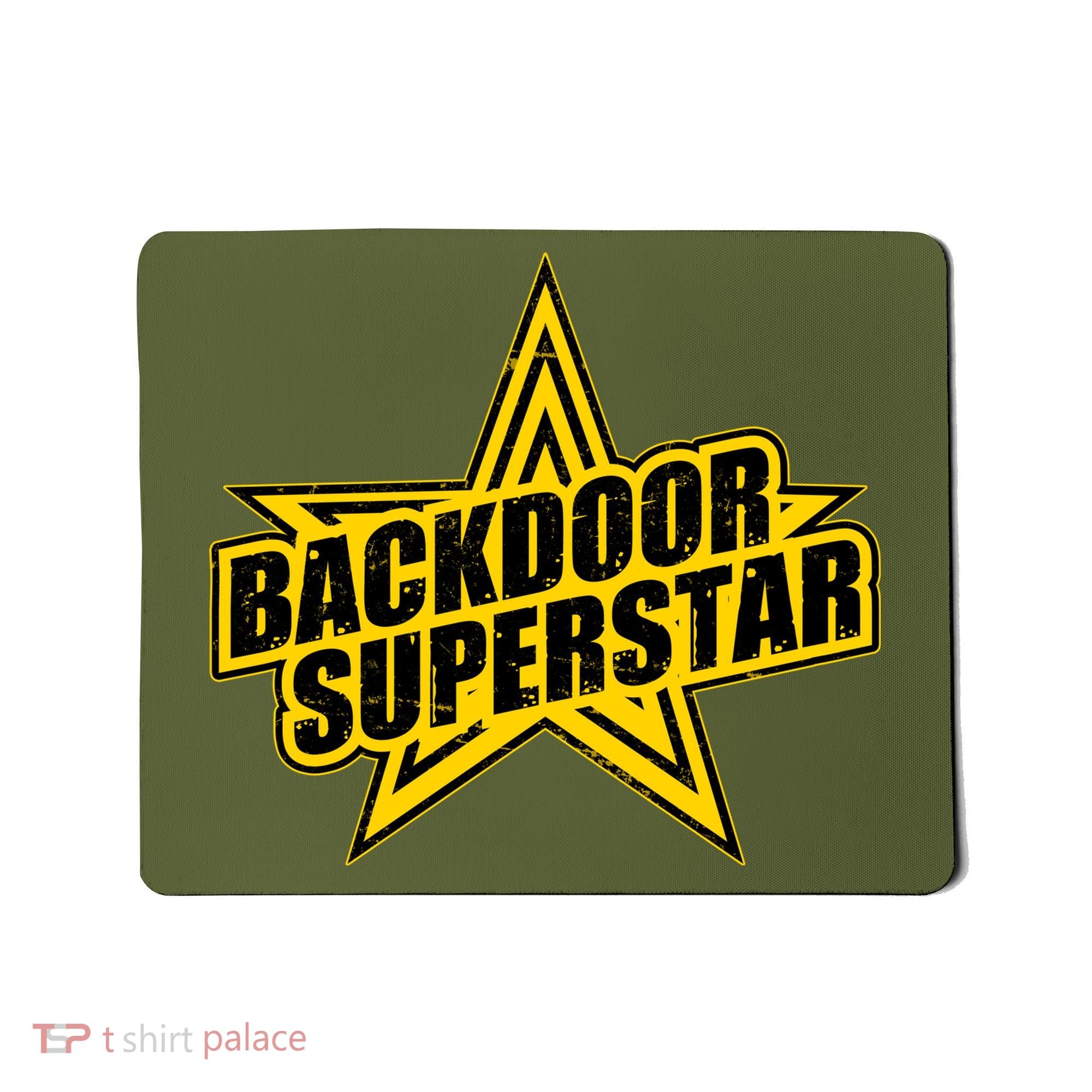 Back Door Superstar Meme Mousepad