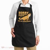 Bearded Dragon School My Bearded Dragon Ate My Homework Apron thumb 2