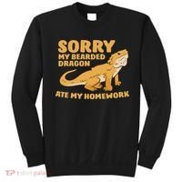 Bearded Dragon School My Bearded Dragon Ate My Homework Sweatshirt thumb 0